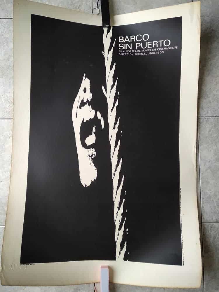 Poster pelicula barco sin puerto estados unidos