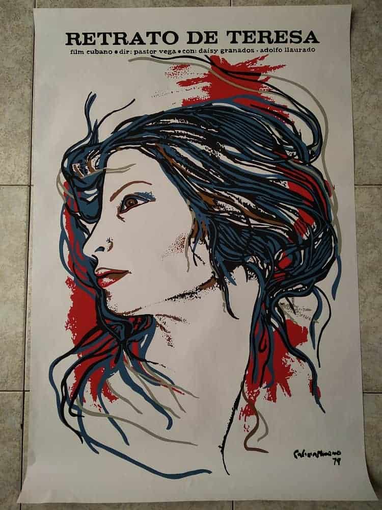 Poster pelicula retrato de teresa